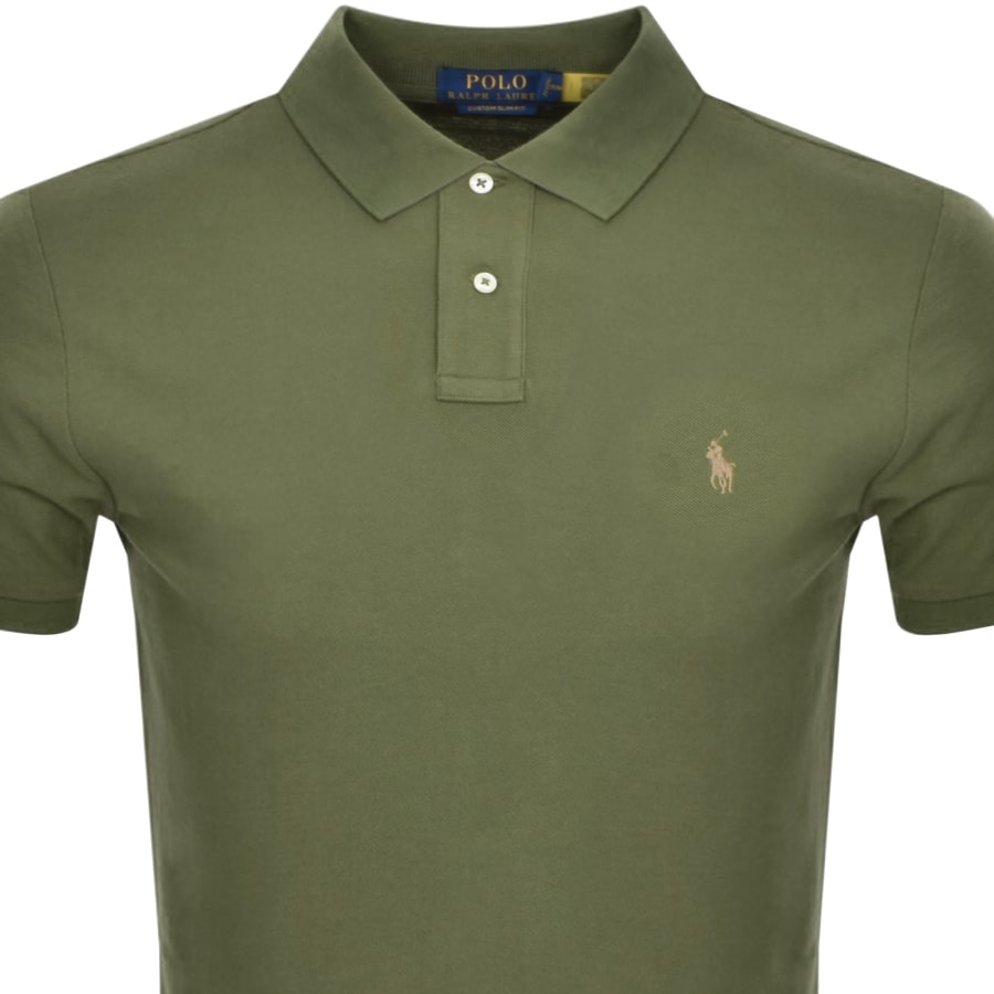 Green ralph lauren polo shirt clearance